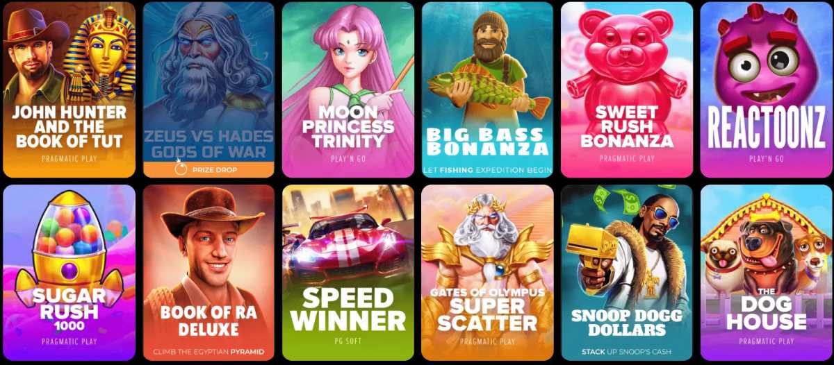 Παιχνίδια στο Blitz Casino